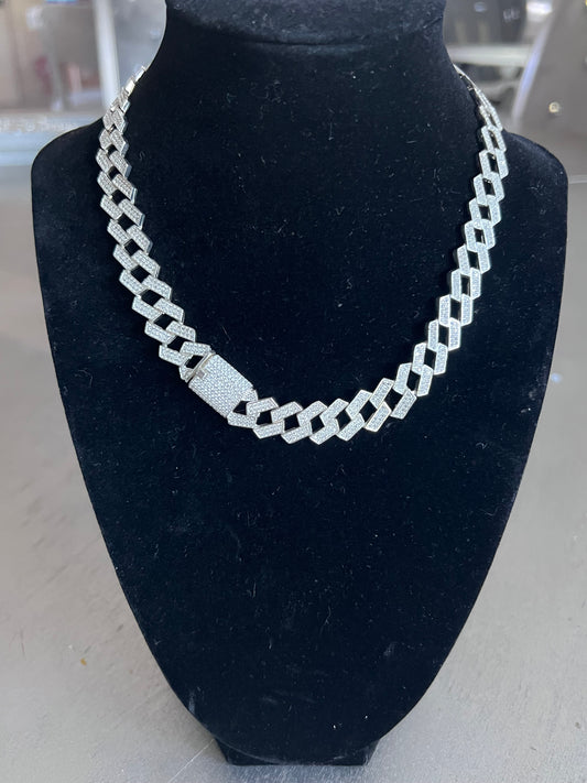 Choker Necklace Italian 925 silver